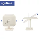 Kép 13/13 - Soulima szétnyitható sminktükör LED világítással