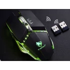 Kép 9/9 - Vezeték nélküli Q15 gamer egér színes háttérvilágítással