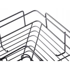 Kép 5/6 - Fürdőszobai sarokpolc, fekete