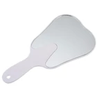 Kép 3/10 - Fog alakú kézi sminktükör / fogászati tükör