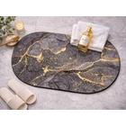 Kép 6/8 - Csúszásmentes fürdőszobaszőnyeg, 60 x 40 cm, ovális