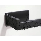 Kép 2/12 - Felragasztható, acél WC-papír tartó, matt fekete