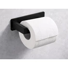 Kép 9/12 - Felragasztható, acél WC-papír tartó, matt fekete