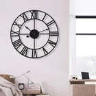 Kép 1/6 - Nagy fém falióra római számokkal