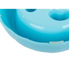 Kép 2/3 - Evéslassító tál háziállatoknak, 0,4L, kék