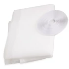 Kép 1/3 - Szúnyogháló ablakra, fehér, 180x150 cm