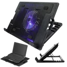 Kép 1/12 - Laptop hűtőpad, LED 17"