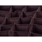 Kép 2/3 - Fehérnemű tároló, 24 rekesz, fekete-narancs