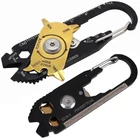 Kép 1/3 - Kulcstartó karabineres túlélőkés multitool 20 az 1-ben