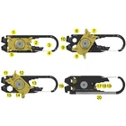 Kép 3/3 - Kulcstartó karabineres túlélőkés multitool 20 az 1-ben