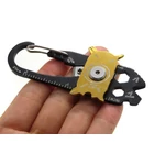 Kép 2/3 - Kulcstartó karabineres túlélőkés multitool 20 az 1-ben