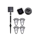 Kép 2/3 - Napelemes LED kerti mancs lámpák, 4 db