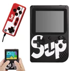 Kép 1/4 - Mini retro játékkonzol, 400 játékkal, fekete