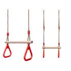 Kép 3/3 - Kerti hinta és húzódzkodó (piros)