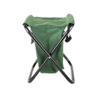 Kép 2/3 - Kempingszék, kicsi zöld táska