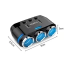 Kép 2/3 - Szivargyújtó elosztó, 2x USB