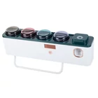 Kép 2/3 - Fogkefe tartó UV fertőtlenítővel, fogkrém adagoló