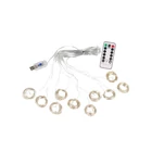 Kép 1/9 - Fényfüggöny 300 LED 3x3