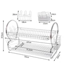Kép 7/10 - Kétszintes edényszárító