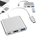 Kép 1/8 - Adapter 3az1ben Type-C - Type-C, hdmi, USB