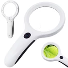 Kép 1/3 - Nagyító, 4x, 8 LED