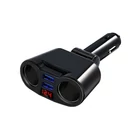 Kép 6/10 - Szivargyújtó elosztó, 2x USB