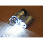 Kép 2/3 - Zsebmikroszkóp 60x, 2 LED