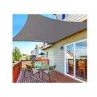 Kép 4/10 - Vízálló kerti napvitorla szürke 3x4m