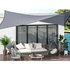 Kép 6/10 - Vízálló kerti napvitorla szürke 3x4m