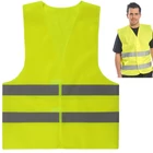 Kép 1/3 - Fényvisszaverő mellény sárga XL