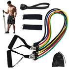 Kép 1/3 - Fitness 5 db-os expander készlet