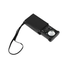 Kép 2/12 - Zsebnagyító UV LED 30x 60x