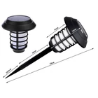 Kép 10/10 - Kerti napelemes lámpa, RGB