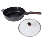 Kép 5/10 - Serpenyő, tapadásmentes, indukciós, fedővel, 4L