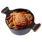 Kép 8/10 - Mély fazék, tapadásmentes, indukciós, fedővel, 5L