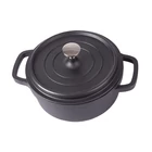 Kép 6/10 - Fazék, tapadásmentes, indukciós, fedővel, 2L