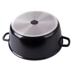 Kép 6/10 - Edény, tapadásmentes, indukciós, aromatizáló fedővel, 8L