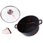 Kép 8/10 - Edény, tapadásmentes, indukciós, aromatizáló fedővel, 8L