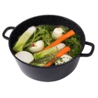 Kép 3/10 - Edény, tapadásmentes, indukciós, aromatizáló fedővel, 8L