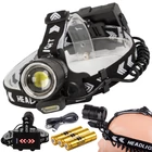 Kép 1/10 - Bailong LED XHP360 fejlámpa
