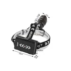 Kép 4/10 - Bailong LED XHP360 fejlámpa