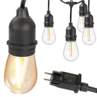 Kép 1/10 - Kerti fényfüzér 15 LED E27 15m