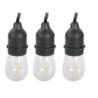 Kép 2/10 - Kerti fényfüzér 15 LED E27 15m