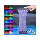 Kép 4/10 - Kristály asztali lámpa LED RGB, távirányítóval