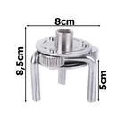 Kép 3/10 - Univerzális háromkarú olajszűrő kulcs 70mm-135mm szűrőkhöz