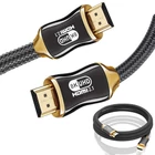 Kép 1/10 - Kábel hdmi 2.1, arany 3m