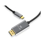Kép 9/10 - Kábel displayport 1.4, USB Type-c 1,8m