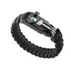 Kép 7/10 - Túlélő karkötő, 5 az 1-ben, fekete