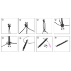 Kép 10/10 - Túlélő karkötő, 5 az 1-ben, fekete