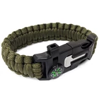 Kép 6/10 - Túlélő karkötő, 5 az 1-ben, zöld